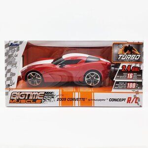 Jada Big Time Muscle R/C Car Corvette Stingray Concept Remote Sealed NIB